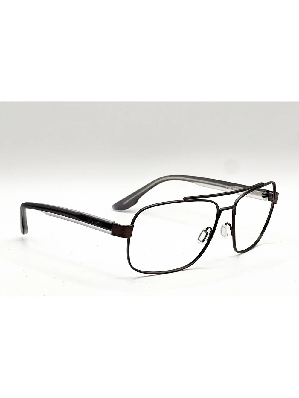 Columbia C120S 070 Satin Gunmetal Pilot Authentic Eyeglass Frames 53-16